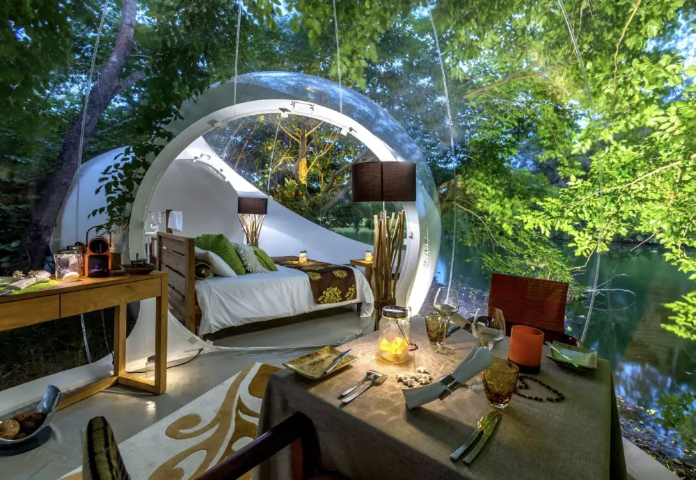 buy inflatable bubble tent